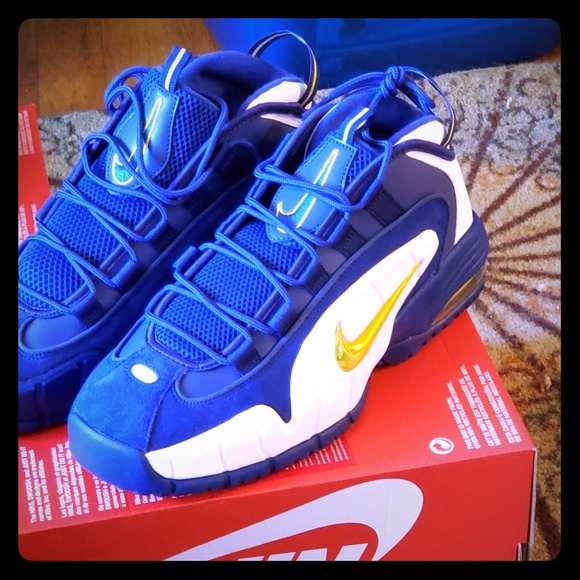 penny hardaway shoes gold